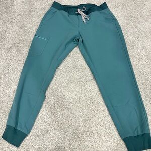Figs Teal Jogger scrub pants